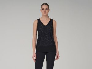 Emmebivi CANOTTA SPALLA LARGA JERSEY ESTERNABILE DONNA